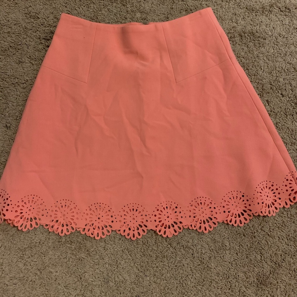 Pink patterned skirt!